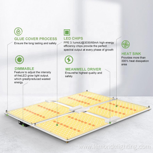 Dimmable Modle Change Led Panel Grow Light